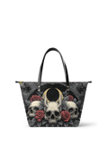 "Nightrosary" Leather Tote Bag