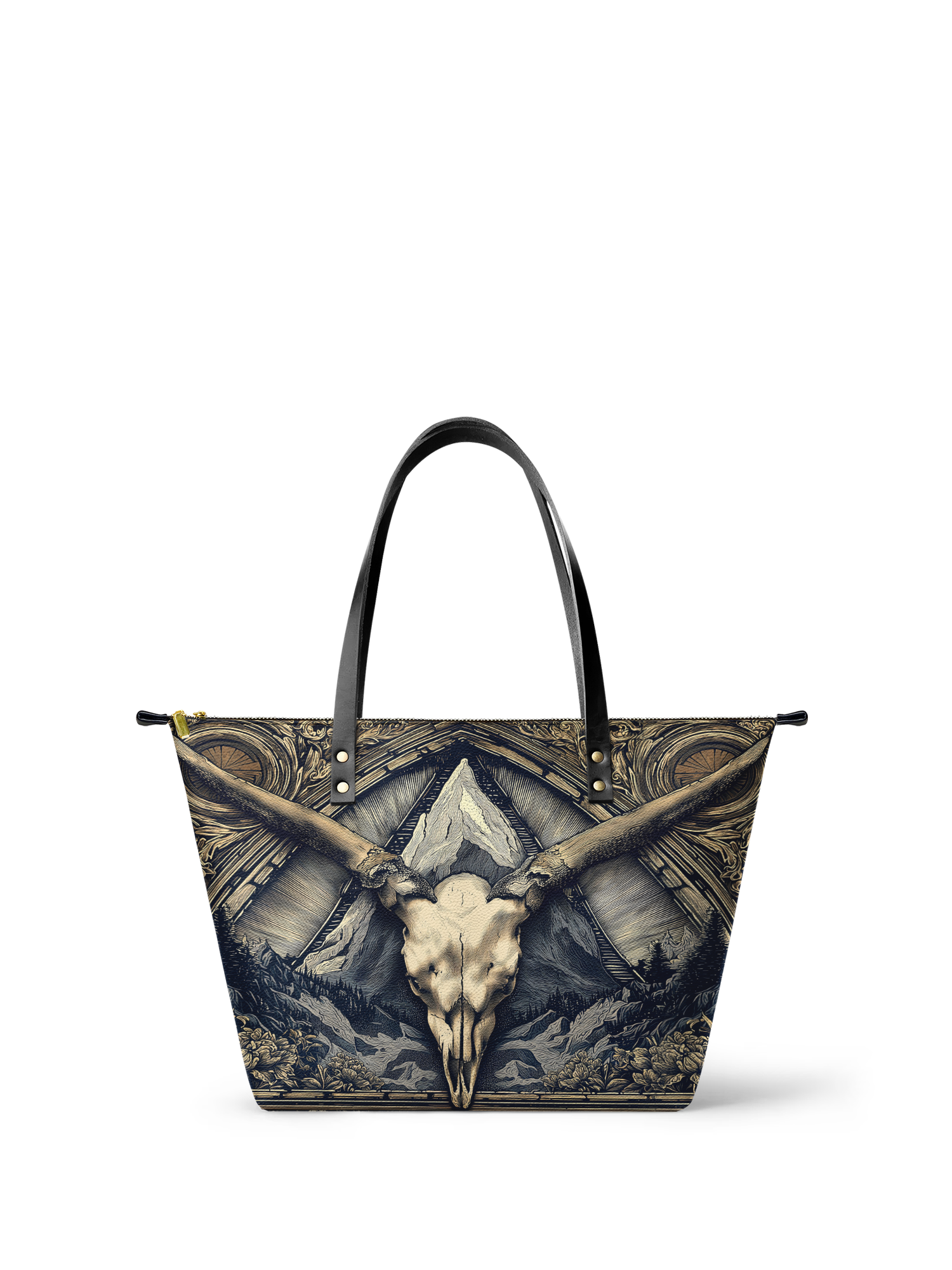 "Altarhorn" Leather Tote Bag