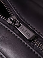 "Strixaria" Applique Leather Handbag