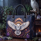 "Strixaria" Applique Leather Handbag Pre-order