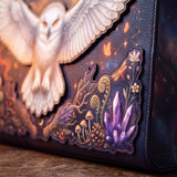 "Strixaria" Applique Leather Handbag Pre-order