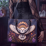 "Strixaria" Applique Leather Handbag Pre-order