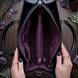 "Strixaria" Applique Leather Handbag Pre-order