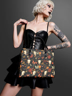 "Thornfall" - Black Interior - Leather Handbag