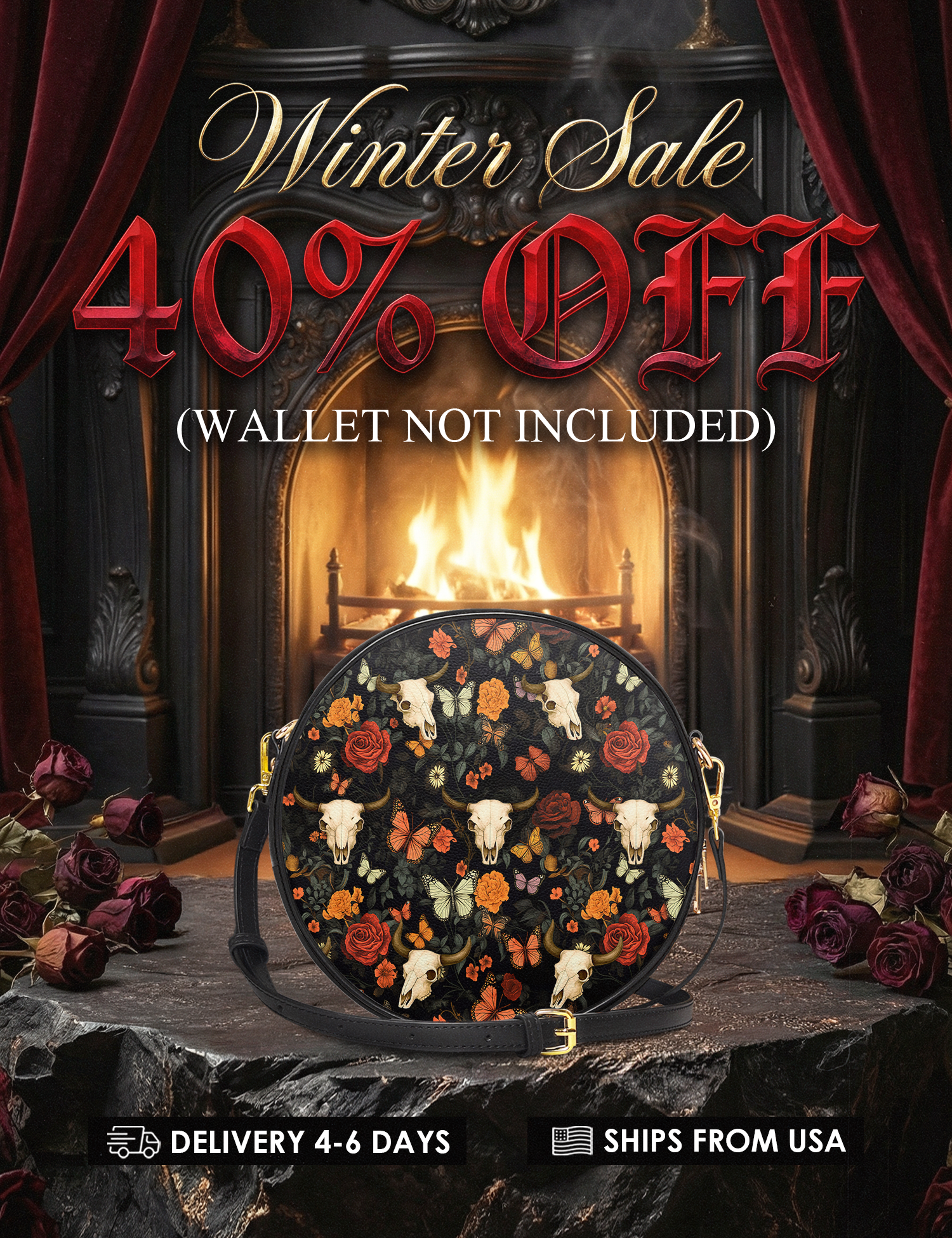 "Thornfall" Circle Crossbody Bag Deal