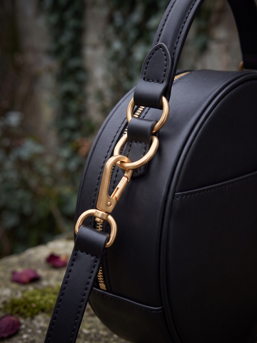 "Thornskull" Crewel Circle Bag