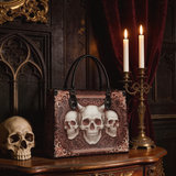 "Triskelion" - Black Interior - Leather Handbag