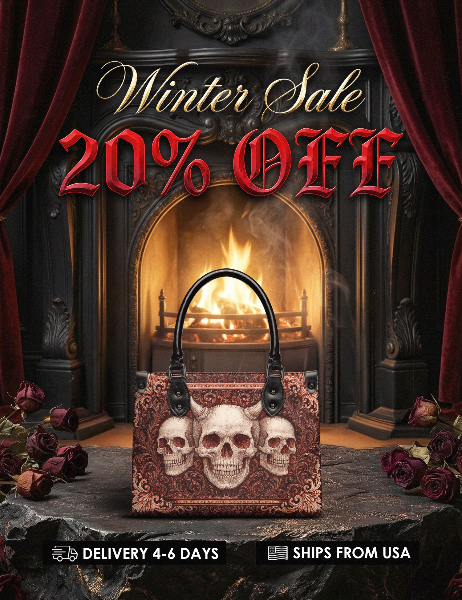 "Triskelion" Small Leather Bag Deal