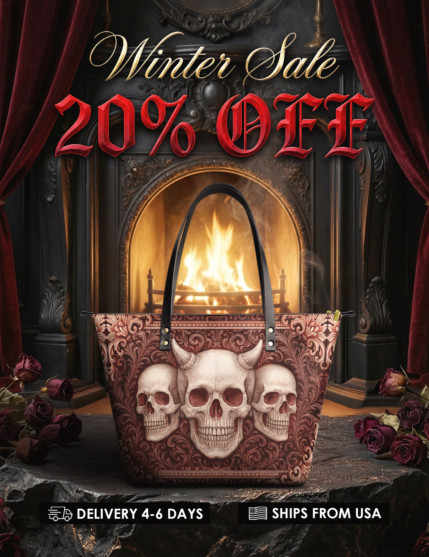 "Triskelion" Leather Tote Bag Deal