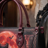 "Vampirosa" Applique Leather Handbag Pre-order
