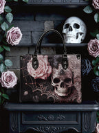 "Venomina" - Black Interior - Leather Handbag