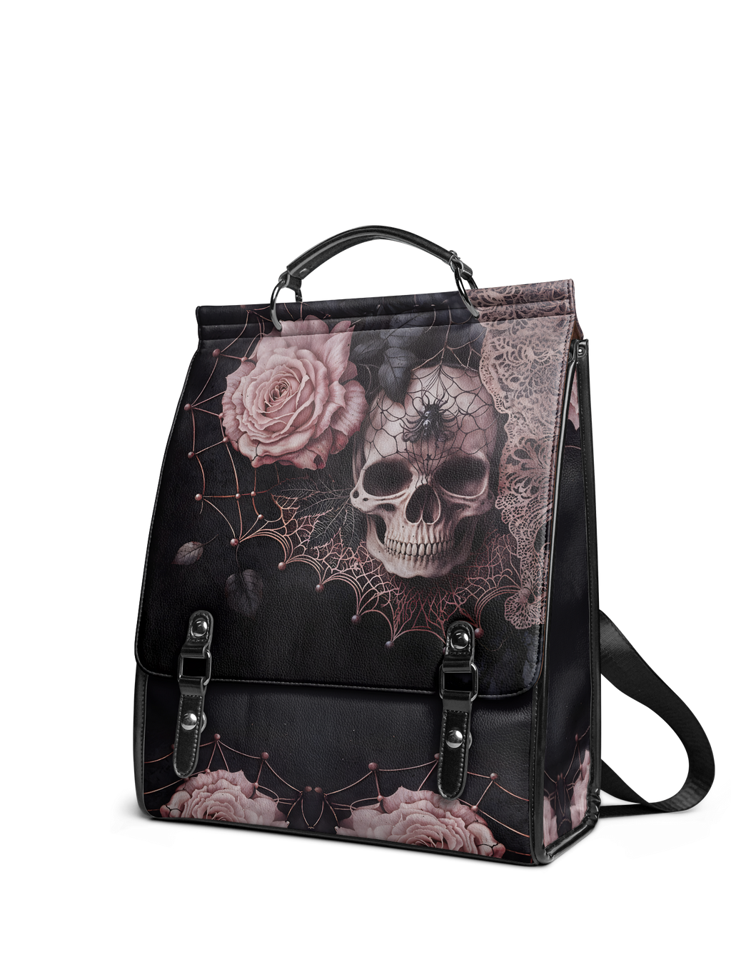"Venomina" Leather Backpack