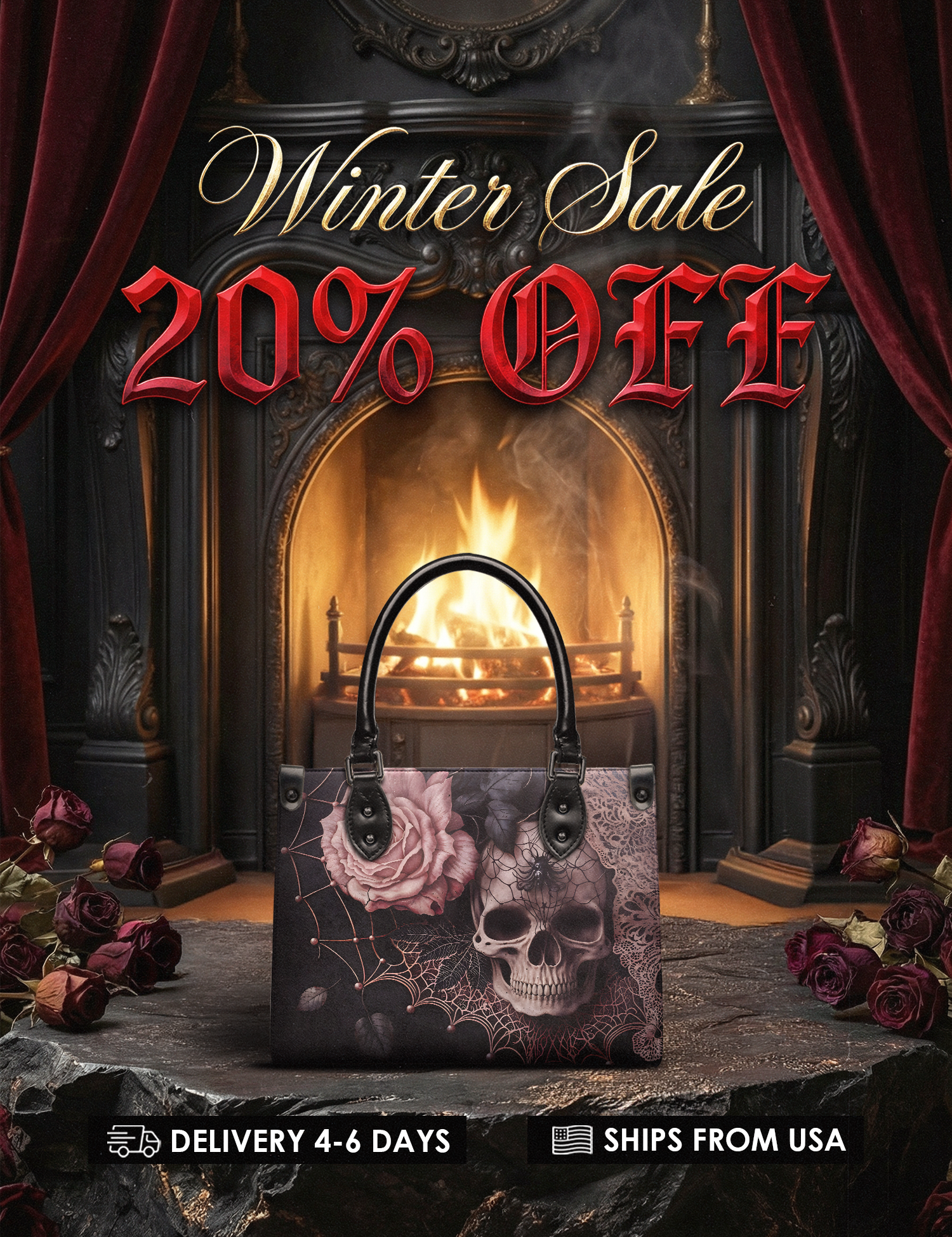 "Venomina" Small Leather Bag Deal