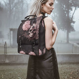 "Venomina" Leather Backpack Matching SANTA Combo