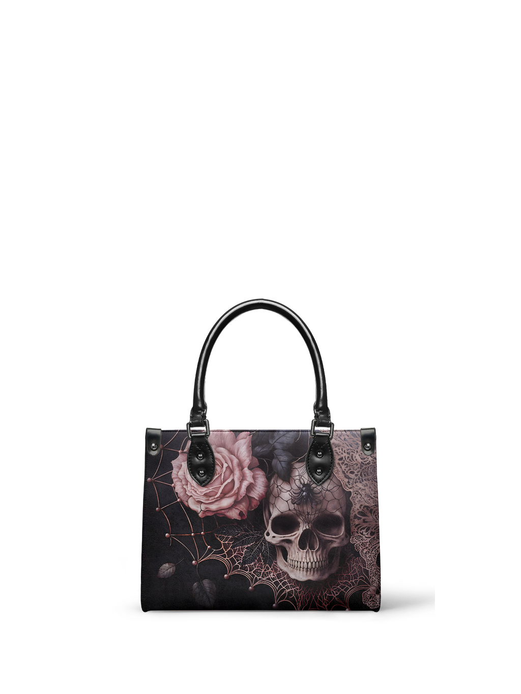 "Venomina" - Black Interior - Small Leather Handbag