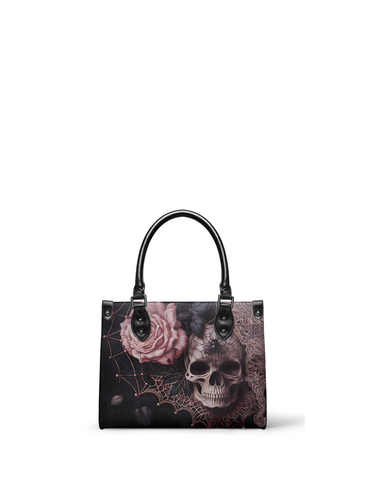 "Venomina" - Black Interior - Small Leather Handbag