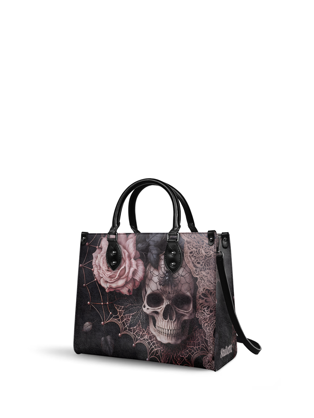 "Venomina" - Black Interior - Leather Handbag
