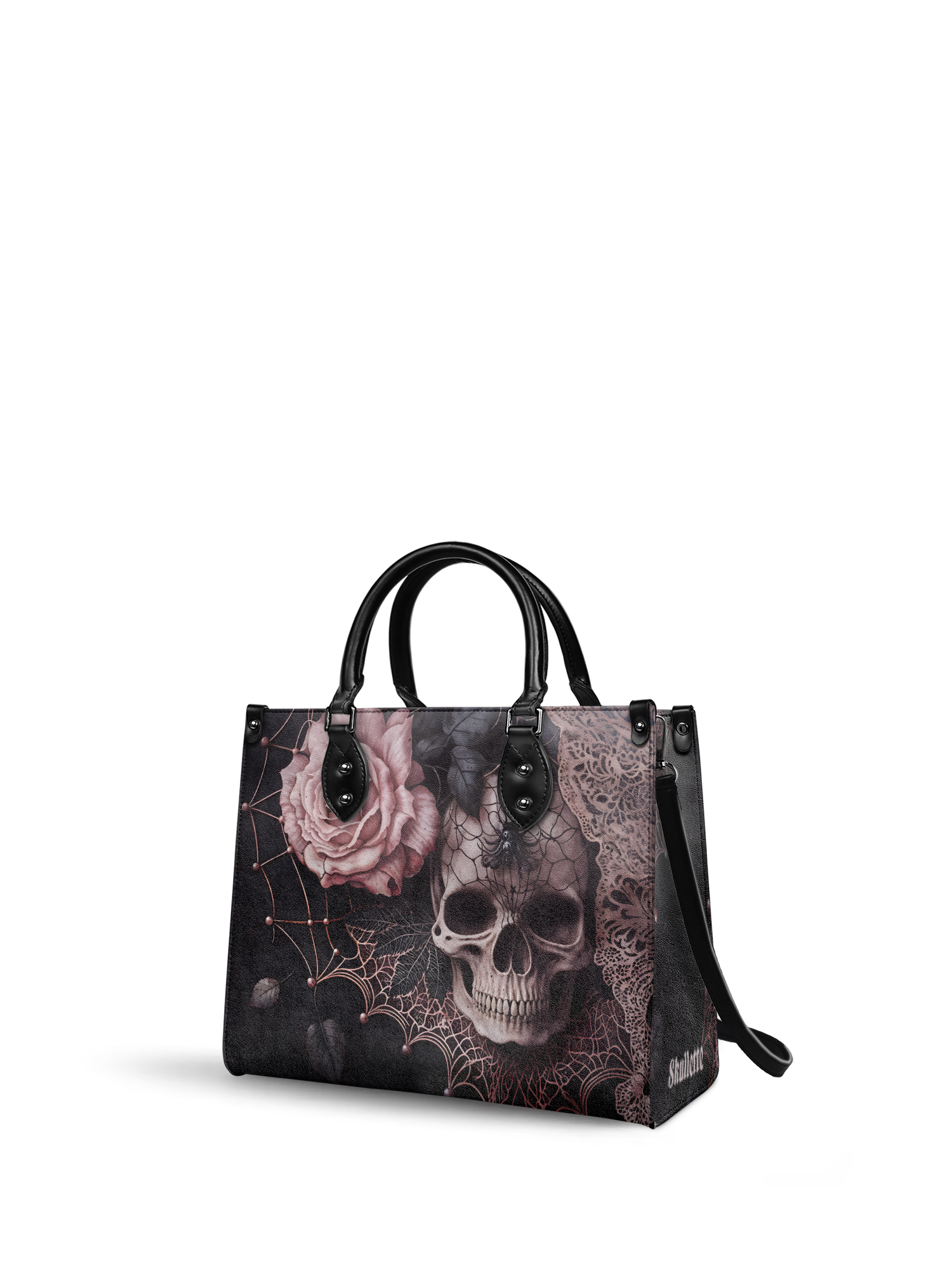 "Venomina" - Black Interior - Leather Handbag