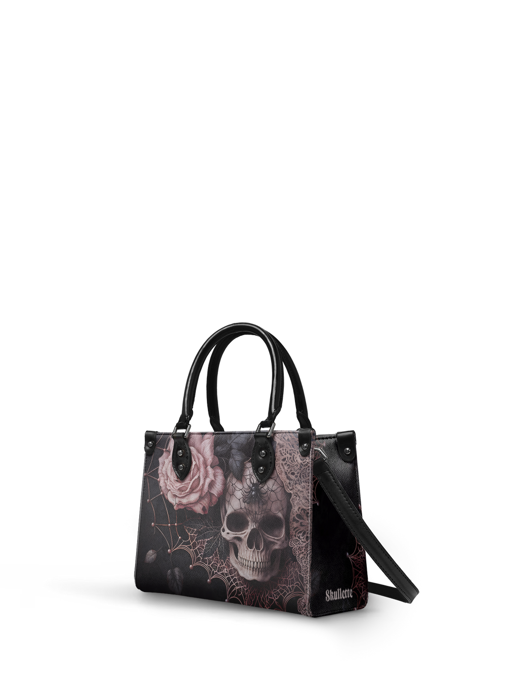 "Venomina" - Black Interior - Small Leather Handbag