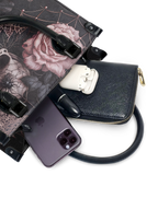 "Venomina" - Black Interior - Small Leather Handbag