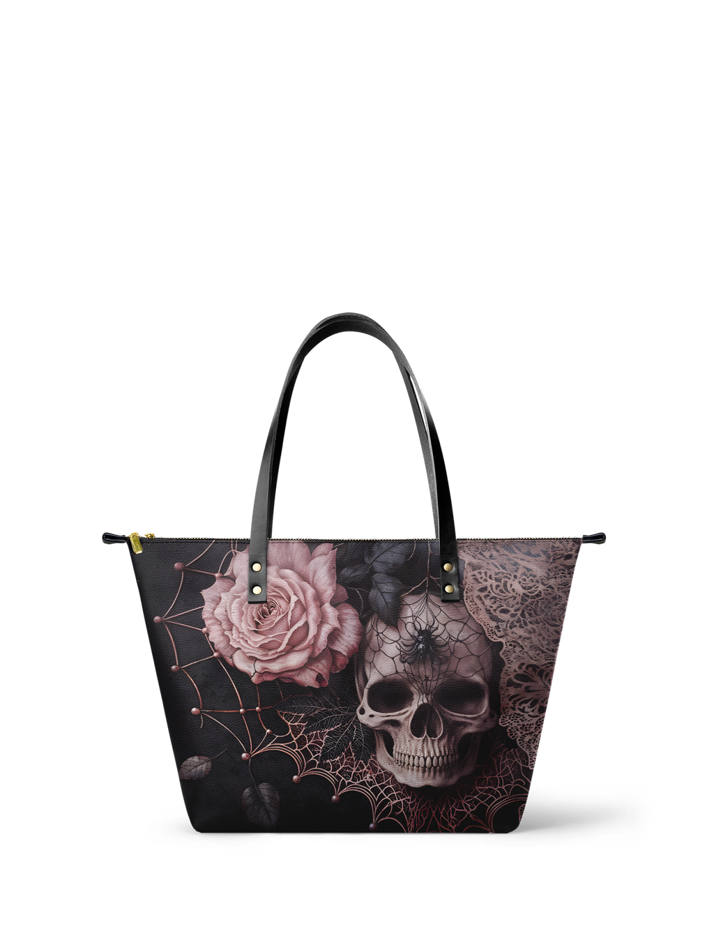 "Venomina" Leather Tote Bag