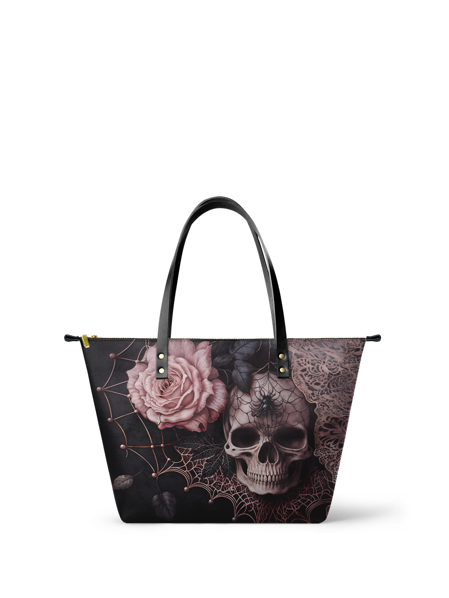 "Venomina" Leather Tote Bag