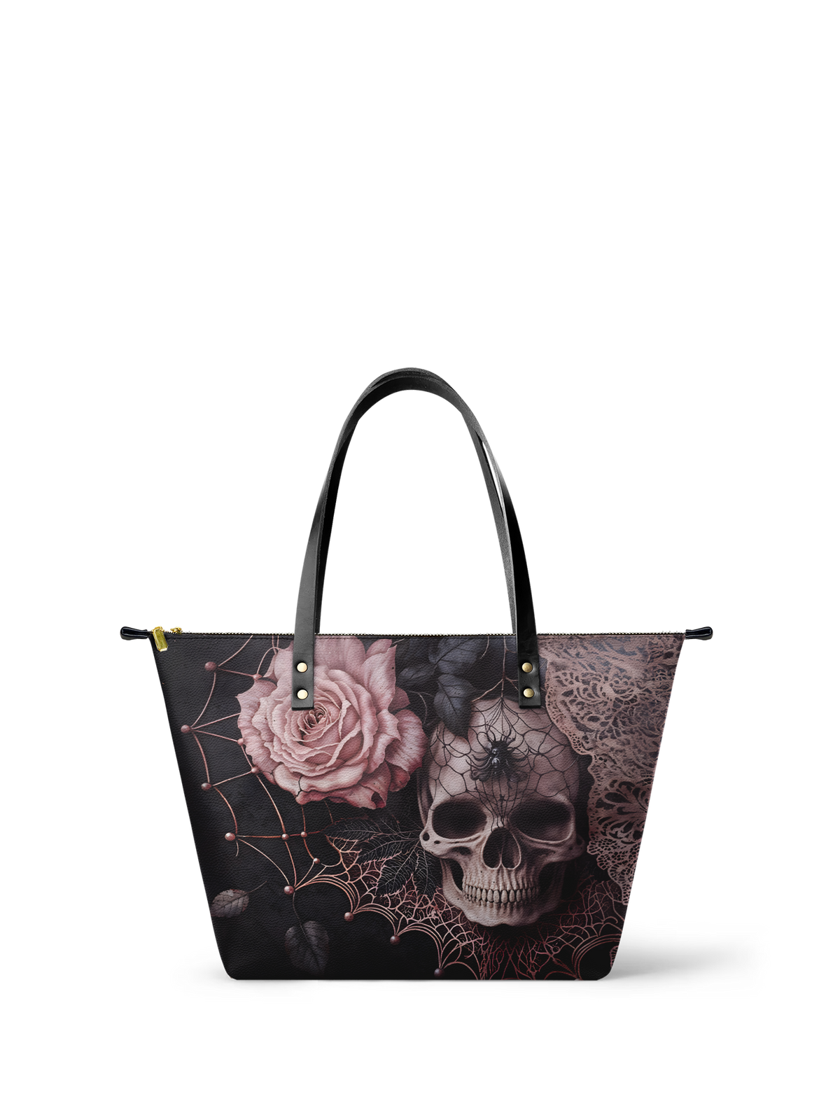 "Venomina" Leather Tote Bag Matching Set - SPOOKY DEAL