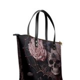 "Venomina" Leather Tote Bag Matching SANTA Combo