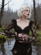 "Venomina" Eclipse Makeup Bag
