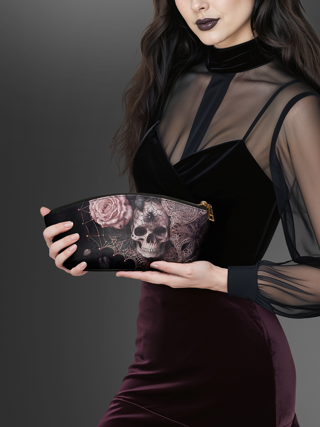 "Venomina" Eclipse Makeup Bag