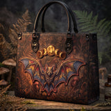 "Vespertine" Applique Leather Handbag Pre-order