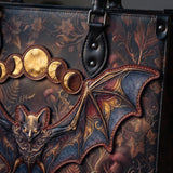 "Vespertine" Applique Leather Handbag Pre-order