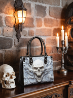 "Wraithbone" Small Leather Handbag SPOOKY DEAL