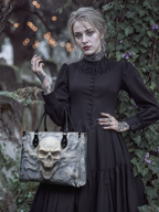"Wraithbone" - Red Interior - Leather Handbag