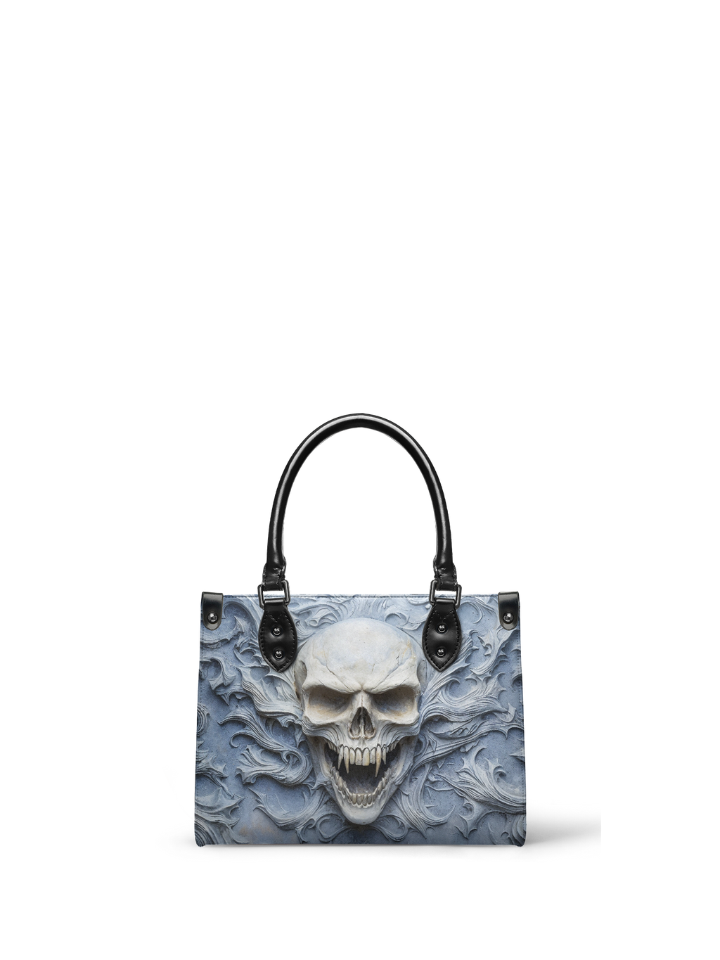 "Wraithbone" - Black Interior - Small Leather Handbag SPOOKY DEAL