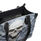 "Wraithbone" - Black Interior - Small Leather Handbag