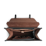 "Noctaflora" Leather Backpack