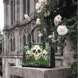 "Bloodrose" Poison Ivy - Black Interior - Small Leather Handbag - 100.1 DEAL - Special