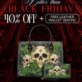 "Bloodrose" Poison Ivy Leather Handbag Deal