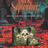 "Bloodrose" Poison Ivy Leather Handbag Deal