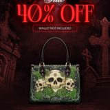 "Bloodrose" Poison Ivy Small Leather Bag Deal