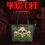"Bloodrose" Poison Ivy Leather Tote Bag Deal