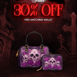"Bloodrose" Poison Plum Mini Satchel Deal