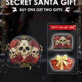 "Bloodrose" Circle Crossbody Bag Matching SANTA Combo