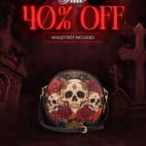 "Bloodrose" Circle Crossbody Bag Deal