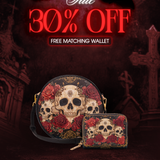 "Bloodrose" Circle Crossbody Bag Deal