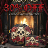 "Bloodrose" Circle Crossbody Bag Deal