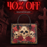 "Bloodrose" Leather Handbag Deal