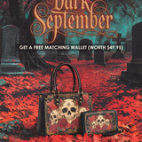 "Bloodrose" Small Leather Bag Deal