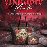 "Bloodrose" Leather Tote Bag Deal